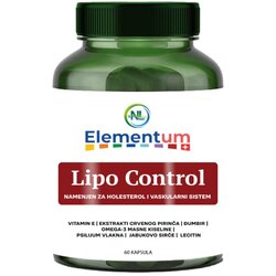 Plus Naturallab Elementum lipo control T 60 caps Cene