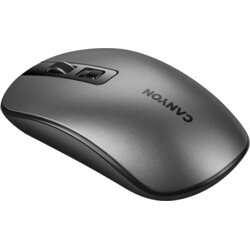 Canyon 2.4GHz Wireless Rechargeable Mouse with Pixart sensor, 4keys, Silent switch for right/left keys,DPI: 800/1200/1600, Max. usage 50 hours for one time full charged, 300mAh Li-poly battery, Dark grey, cable length 0.6m, 116.4*63.3*32.3mm, 0.075kg Cene