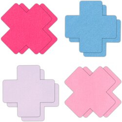 Ns Novelties Pretty Pasties Cross II Assorted 4 Pairs Cene
