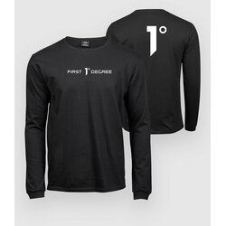 First Degree Team Long Sleeve Tech Tee black Cene