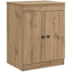 vidaXL Kopalniška omarica Artisan hrast 54 x 41 x 70 cm Inženirski les, (5000246240) Cene