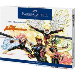Faber-Castell Risalni set Faber-Castell Comic Illustration, 15 kosov Cene