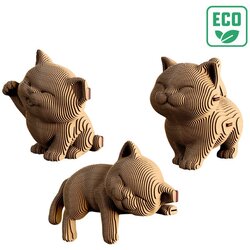 Cartonic 3D puzzle Mačić 3 kom Cene