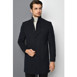 Dewberry PLT8333 MEN'S COAT-NAVY BLUE Cene