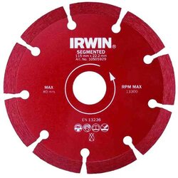 Irwin Dijamantska ploča za sečenje kamena i jačih tipova betona SEGMENTNA 180mm/22.22 Cene