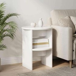  Stranska omara 2 pcs Visok Sijaj Bel Ø40 x 50 cm, (5000233811) Cene