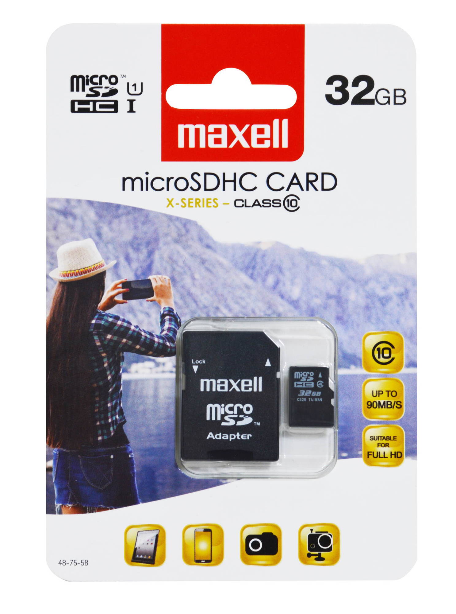 Maxell 32GB mSD-32G CL10 + Ad/Max memorijska kartica Cene