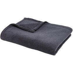 Today Plaid XXL Moelleux 180/220 Polyester Essential Fusain Crna Cijene