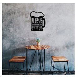 WALLXPERT beer metal decor Cene