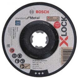 Bosch X-Lcok standard for metal brusna ploča izvijena 125 x 6 mm ( 2608619366 ) Cene
