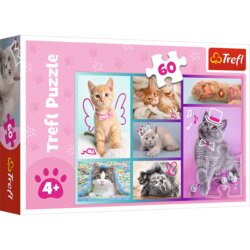 Puzzle 60 - Slatki mačići / Trefl 17373 Cijene