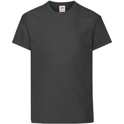 Fruit Of The Loom Black T-shirt for Children Original Cene