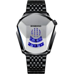 Binbono Muški Sat MA-7492 - Crna Cene