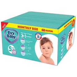 Box Evy baby pelene box 5 junior 11-25kg - 68 kom 3u1 ( A055744 ) Cene