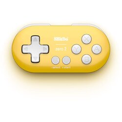 8BitDo Zero 2 mini Bluetooth igralni plošček rumene barve Cene
