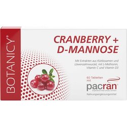 Botanicy Cranberry + D-Mannose - 60 tab. Cene