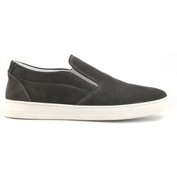 Duca di Morrone Slips on Elia - Suede Gray Siva Cene