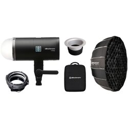 ELINCHROM THREE Off Camera Flash Portrait Kit Cene
