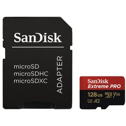 Sandisk SDXC 128GB Extreme Pro 200MB/s V30 UHS-I Class10 U3 V30 SDSDXXD-128G-GN4IN Cene