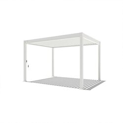 Gardenson Pergola Trumpf, Bela, 3x4m Cene