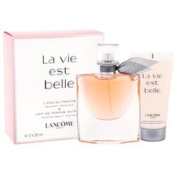 Lancôme LANCOME Poklon set za žene La Vie Est Belle EDP 50 ml + Body losion 50 ml Cene