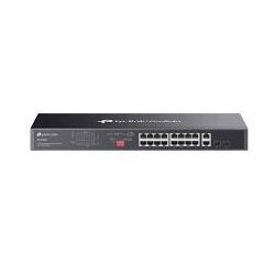 OMADA 18-Port Gigabit Rackmount Switch with 16-Port PoE+ PORT: 16× Gigabit PoE+ Ports, 2× Gigabit Non-PoE Ports, 2× Combo Gigab Cene