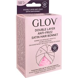 Glov Double Layer Satin Bonnet - Pink Cene