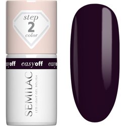 Semilac Easy Off Step 2 gel lak za nohte z uporabo UV/LED lučke odtenek Berry On Top 7 ml Cene