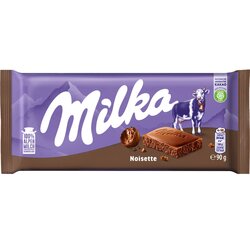 Milka Čokolada Noisette - 90 g Cene