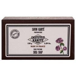 Institut Karité Shea Soap Rose vlažilno in negovalno trdo milo z vonjem vrtnice 150 g za ženske Cene