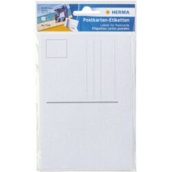 Herma postcard labels white 95x145 10 labels 7758 Cene