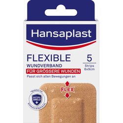 Hansaplast Fleksibilna obloga za rane 6 x 9 cm - 5 kos. Cene