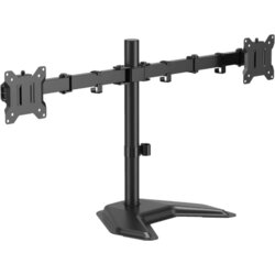 S Box Nosač za 2 LCD monitora F024-3, Crni Cijene