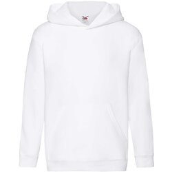 Fruit Of The Loom Biała bluza dziecięca Hooded Sweat Cene