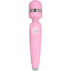 Pillow Talk Cheeky Luxurious Wand Massager with Swarovski Crystal Pink Cene