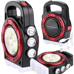  3 u 1 baterija. solarna LED COB svjetiljka 2400mAh USB powerbank Cene