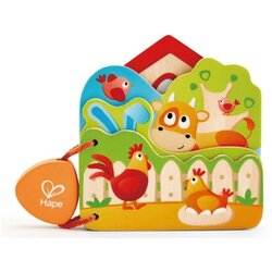 Hape otroška lesena knjiga Kmetija in domače živali E0046 Cene