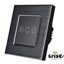 Wise Wifi dimer, aluminijumski panel - crni WD0013 Cene