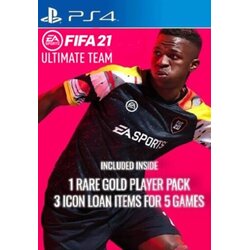 PS4 / PSN FIFA 21 - 1 Rare Players Pack & 3 Loan ICON Pack (DLC) (PS4) PSN Key EUROPE Cene