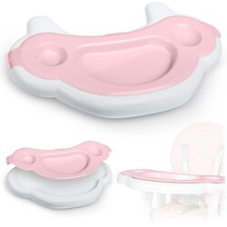 Janshop Poslužavnik za visoku stolicu Sinco ricokids - roza Cene