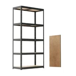 Expert profesionalna metalna polica mat crna 180x90x40cm 875 kg RB175 Cene
