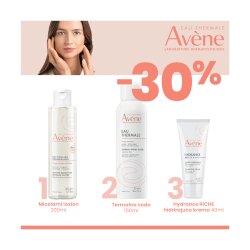 Avène Rutina Hydrance bogata krema + Micelarni losion + Termalna voda Cene