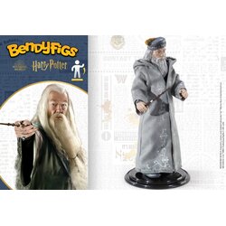 The Noble Collection Dumbledore with wand Maleable Bendyfigs figura 19cm Cene