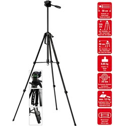 Braun Stativ za fotoaparate LightWeight 130S, Crni Cijene