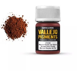 Vallejo Pigment Brown Iron Oxide - 30 ml Cene