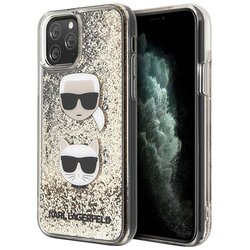 Karl Lagerfeld Phone Case K&C Heads Liquid Glitter za Iphone 13 Cene