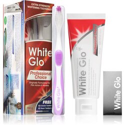 White Glo professional choice darilni set zobna pasta 100 ml + ščetka za zobe 1 kos Cene