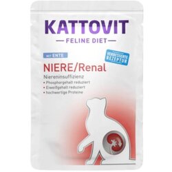 Kattovit Medicinska hrana za mačke Renal, Pačetina, 85g Cene