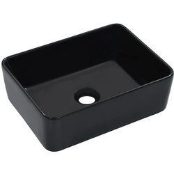 vidaXL Umivaonik 40 x 30 x 13 cm keramički crni Cijene