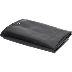 vidaXL Cerada 650 g/m² 4 x 4 m crna Cijene